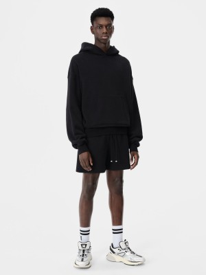 Amiri Oversized Hoodie Tişörtü Erkek Siyah | NWY305862