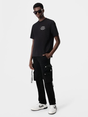 Amiri Tactical Cargo Denim Erkek Siyah | RXO570138