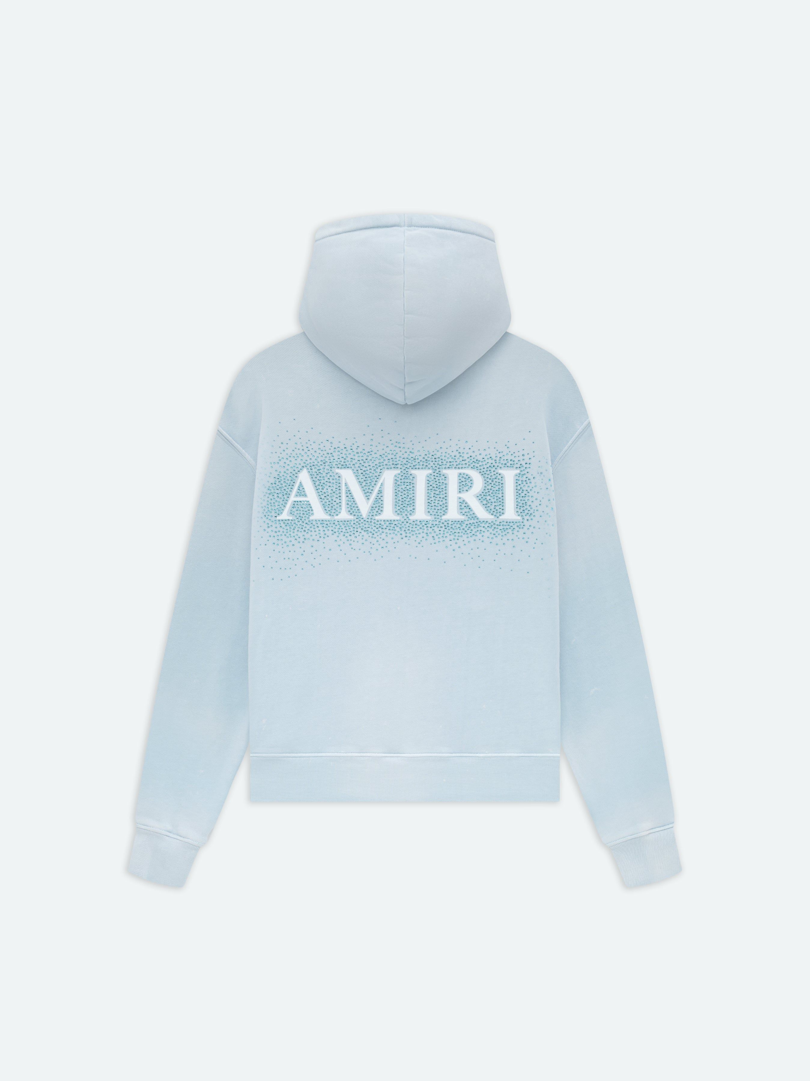 Amiri Crystal Burst Hoodie- Ashley Blue Tişörtü Erkek Mavi | QML490628