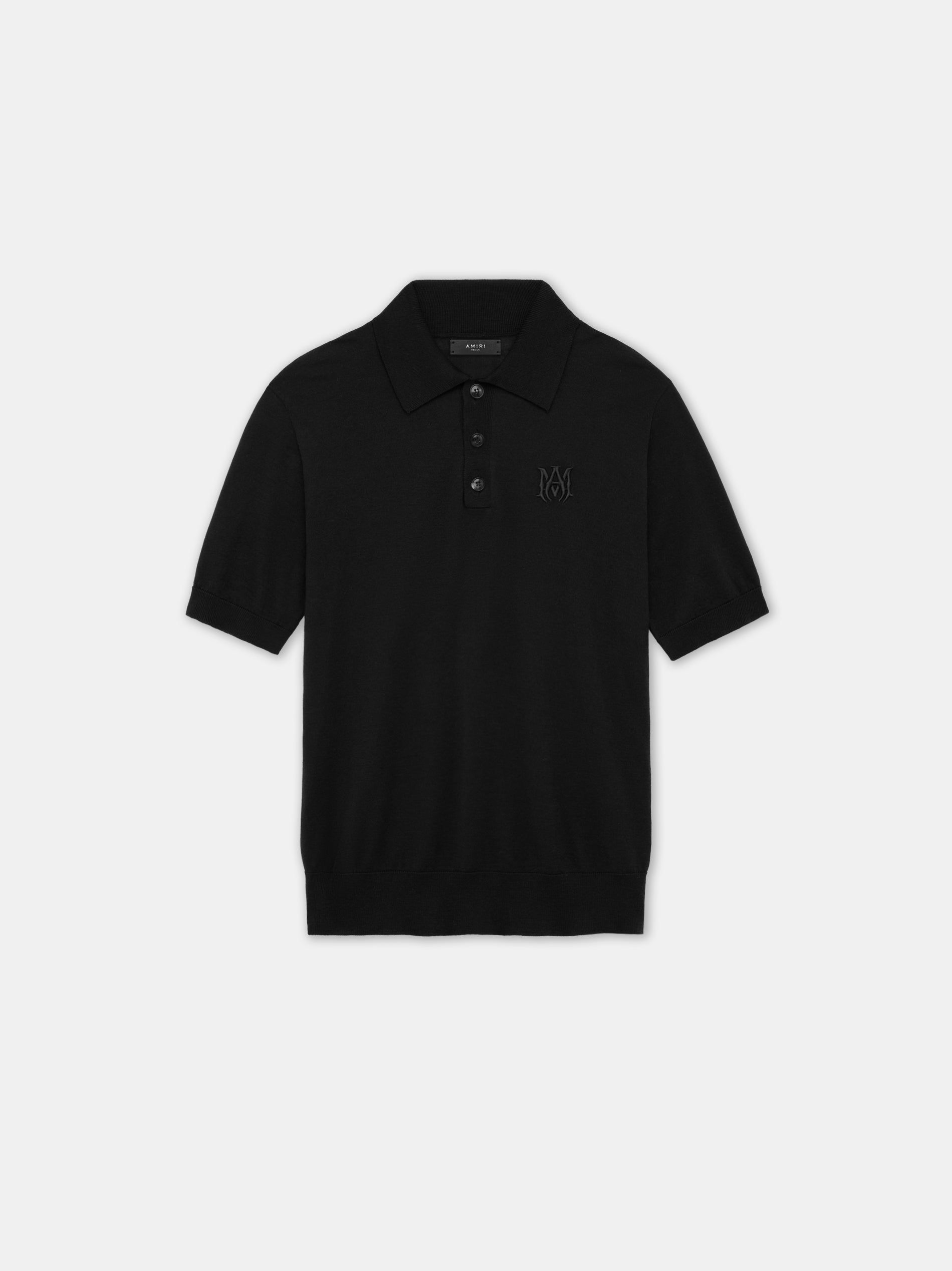 Amiri Ma Polo Triko Erkek Siyah | PBK980153