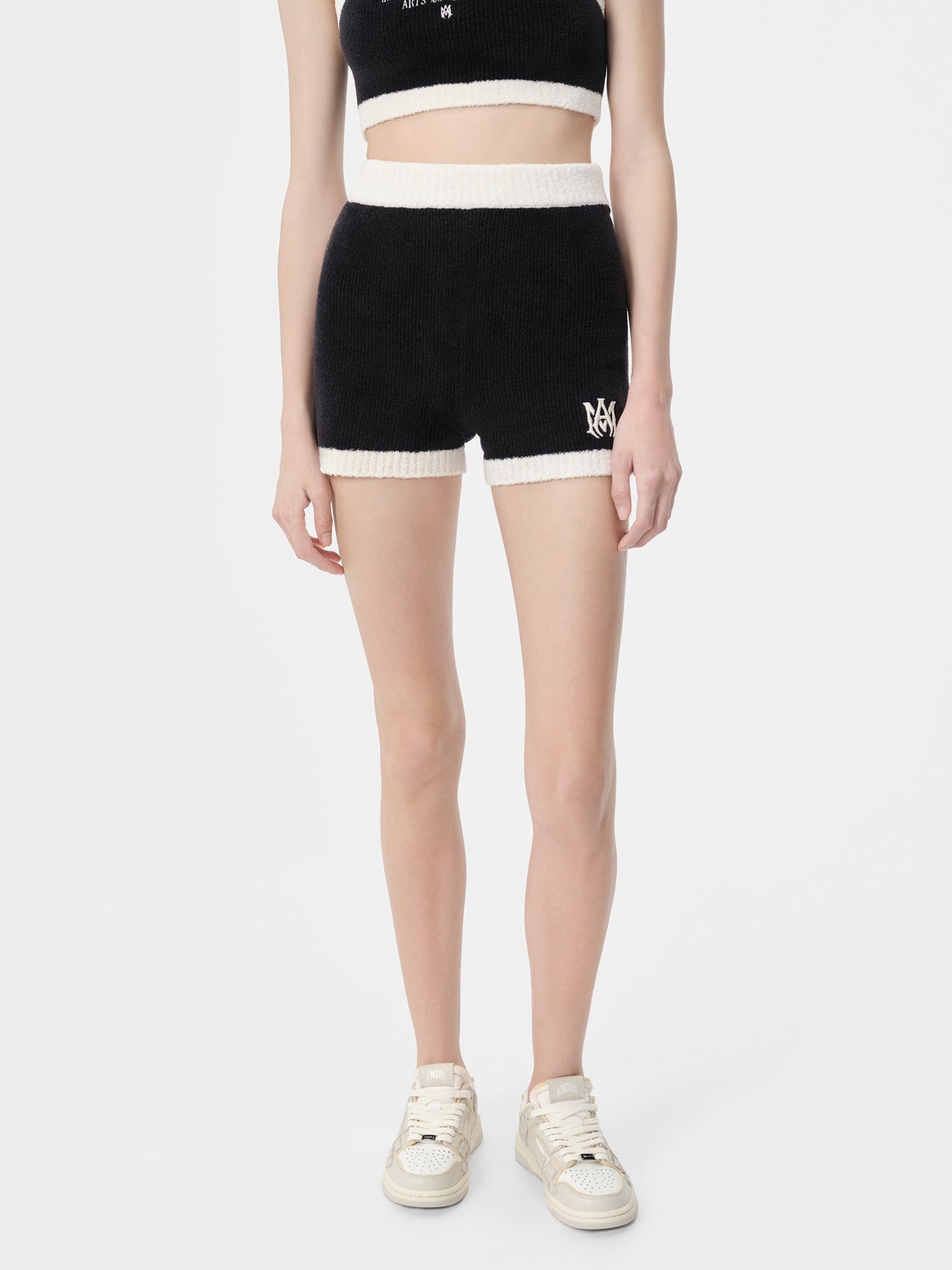 Amiri Ma Short Triko Kadın Siyah | LQT958263