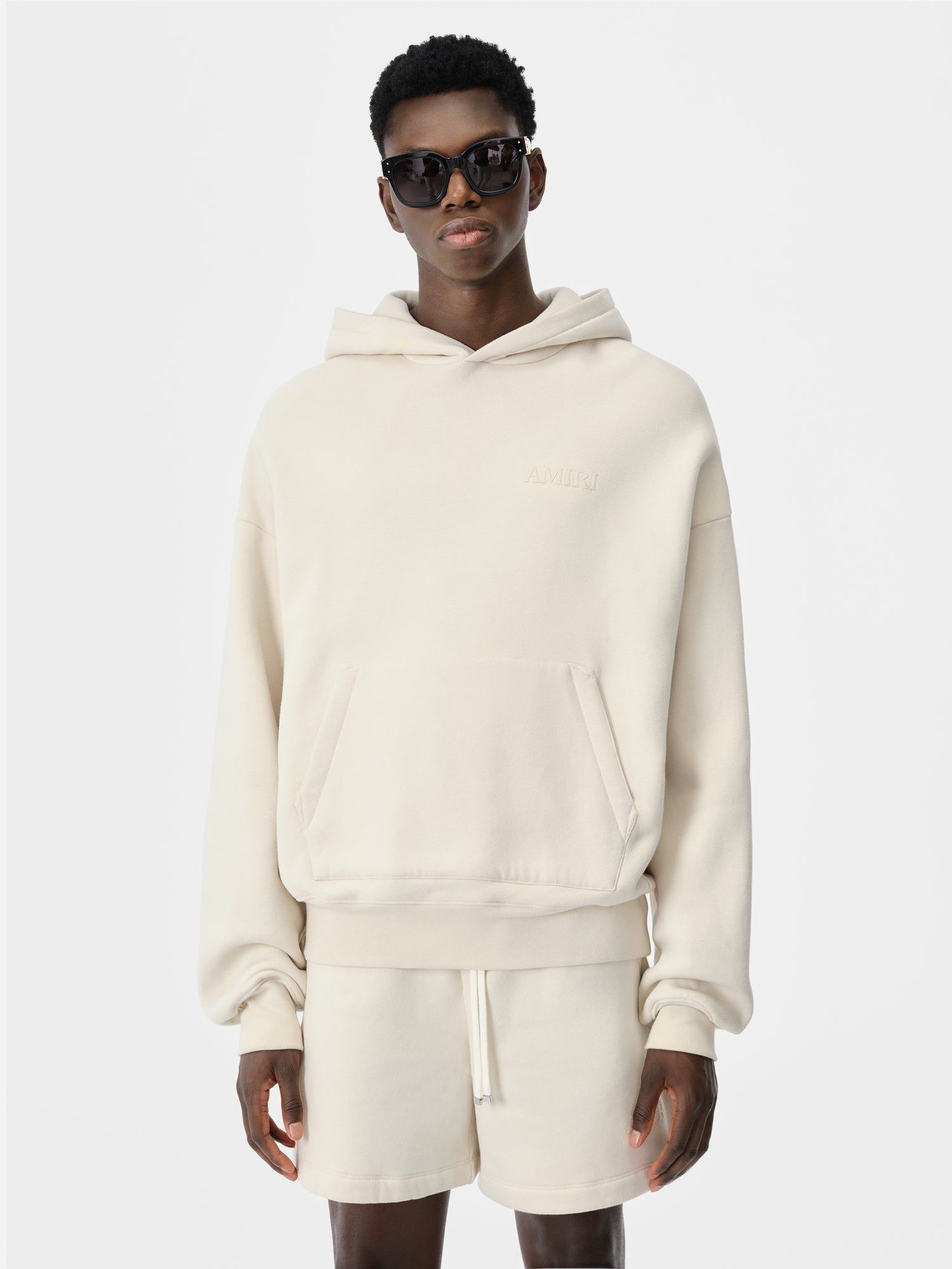 Amiri Oversized Hoodie Tişörtü Erkek Birch | VBJ892764