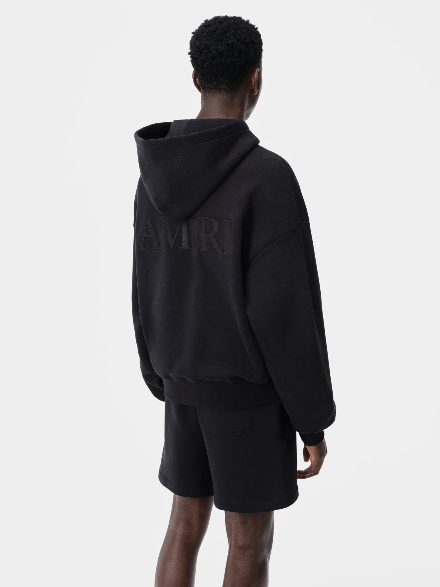 Amiri Oversized Hoodie Tişörtü Erkek Siyah | NWY305862