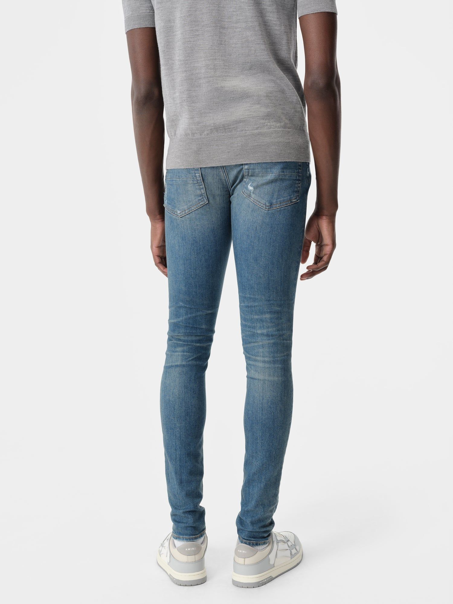 Amiri Stack Jean Denim Erkek Koyu Indigo | CFX736029