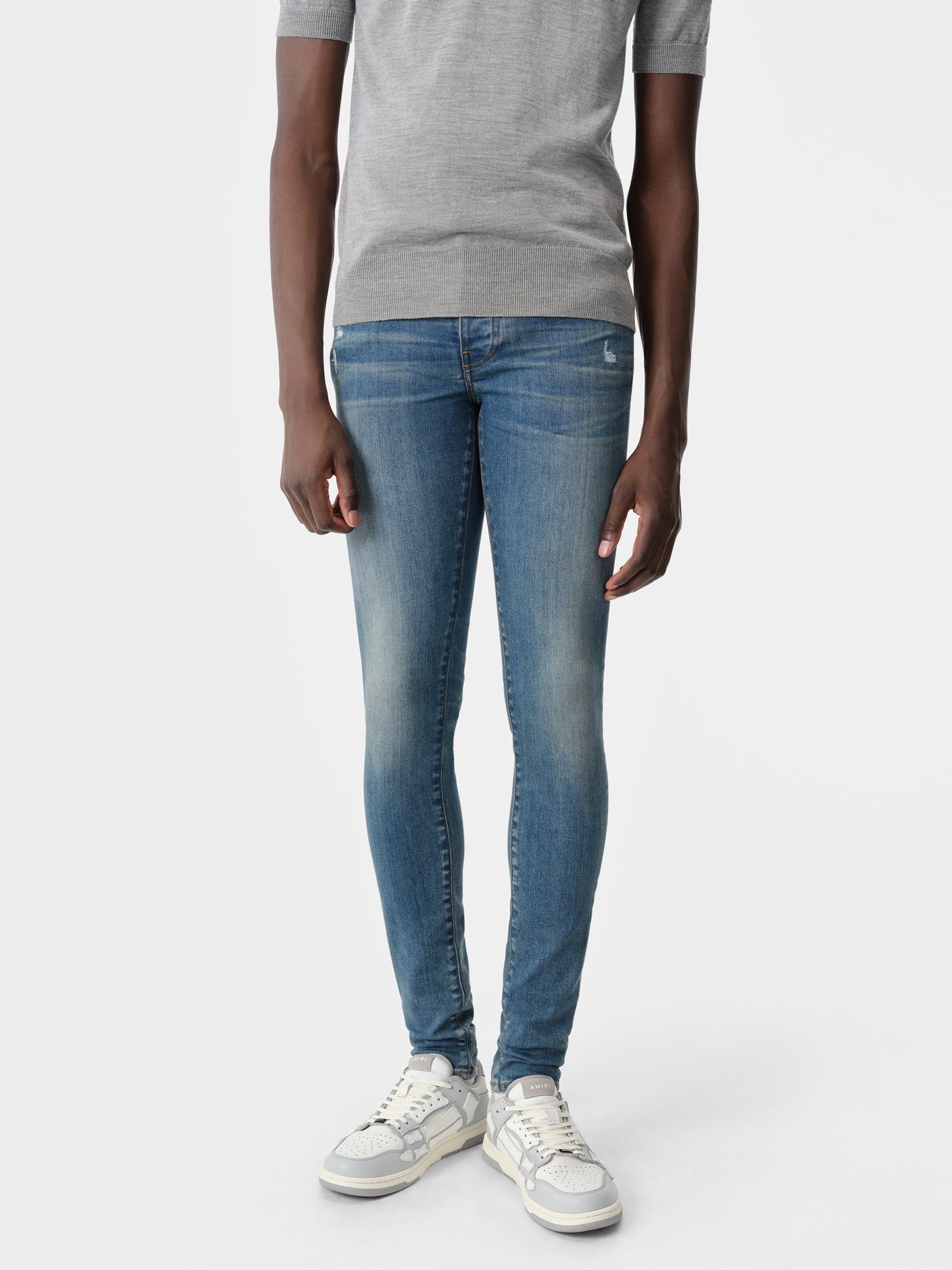 Amiri Stack Jean Denim Erkek Koyu Indigo | CFX736029