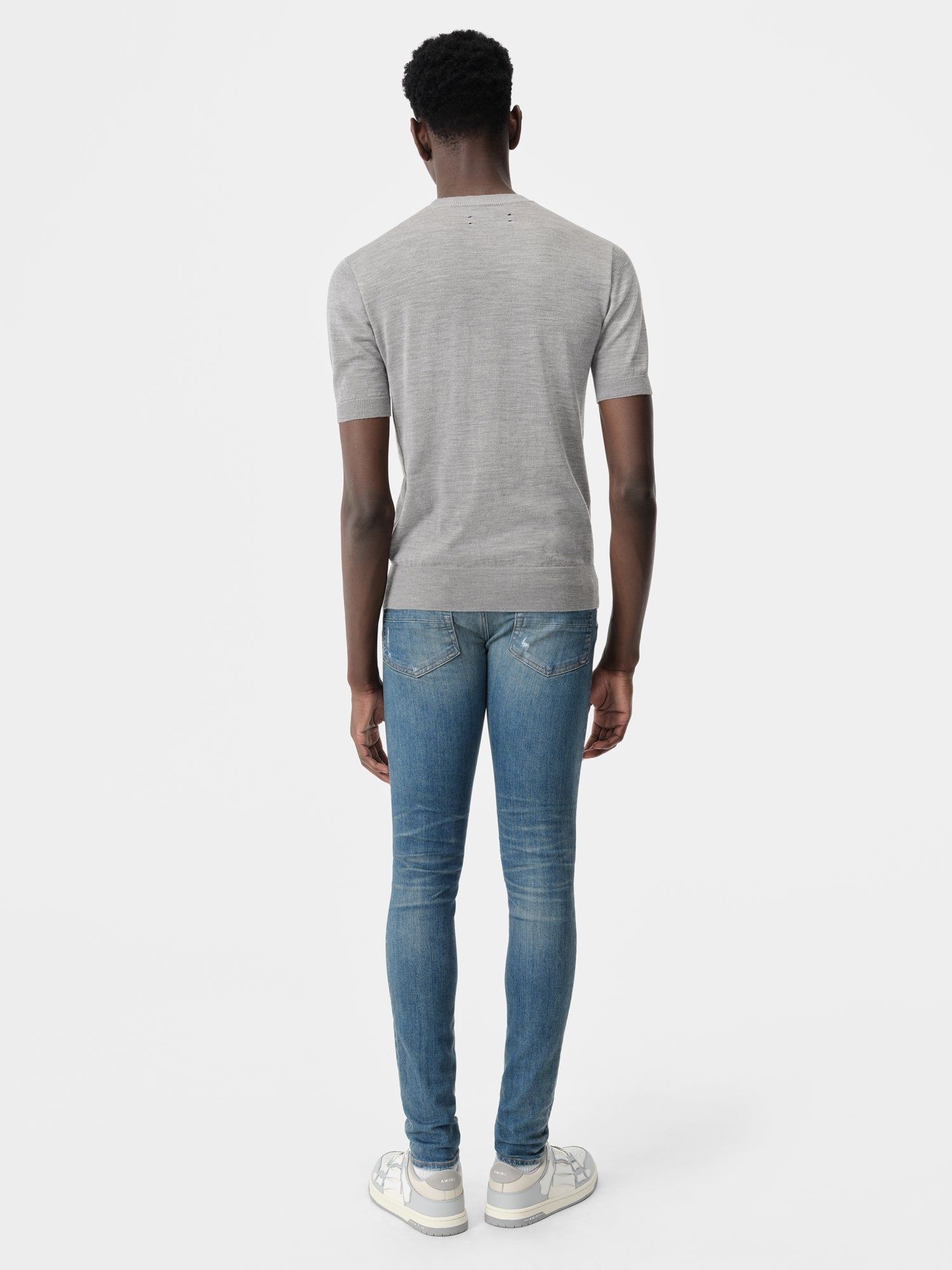 Amiri Stack Jean Denim Erkek Koyu Indigo | CFX736029