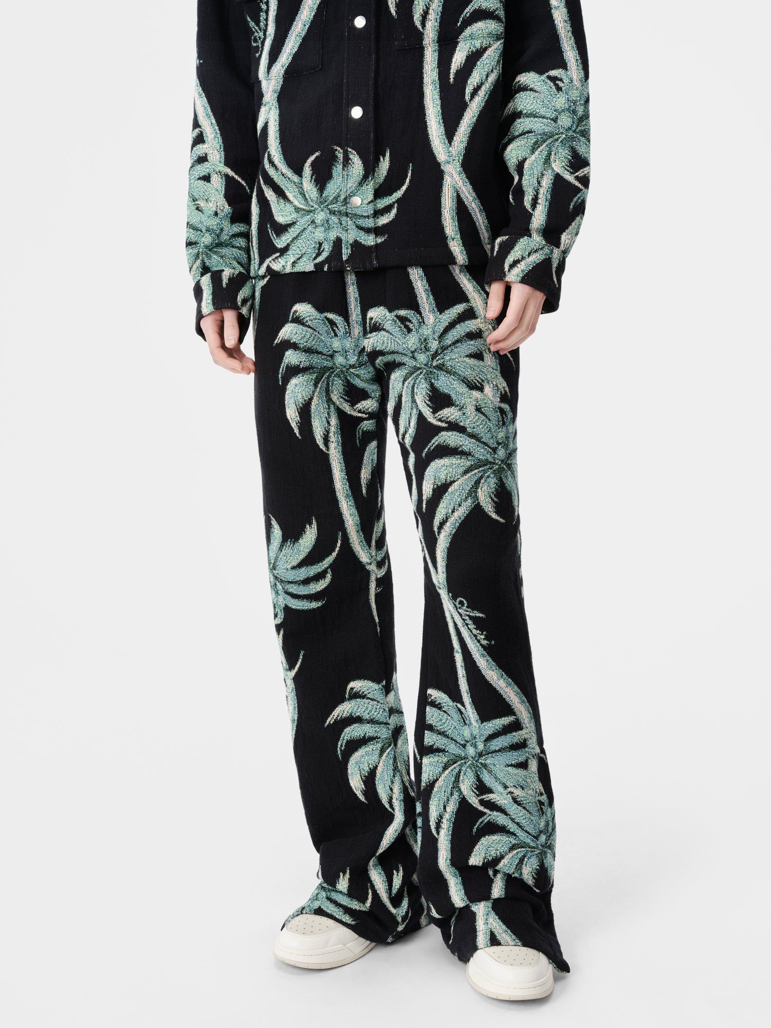 Amiri Twisted Palms Tapestry Pant Pantolon Erkek Siyah | MAO326901