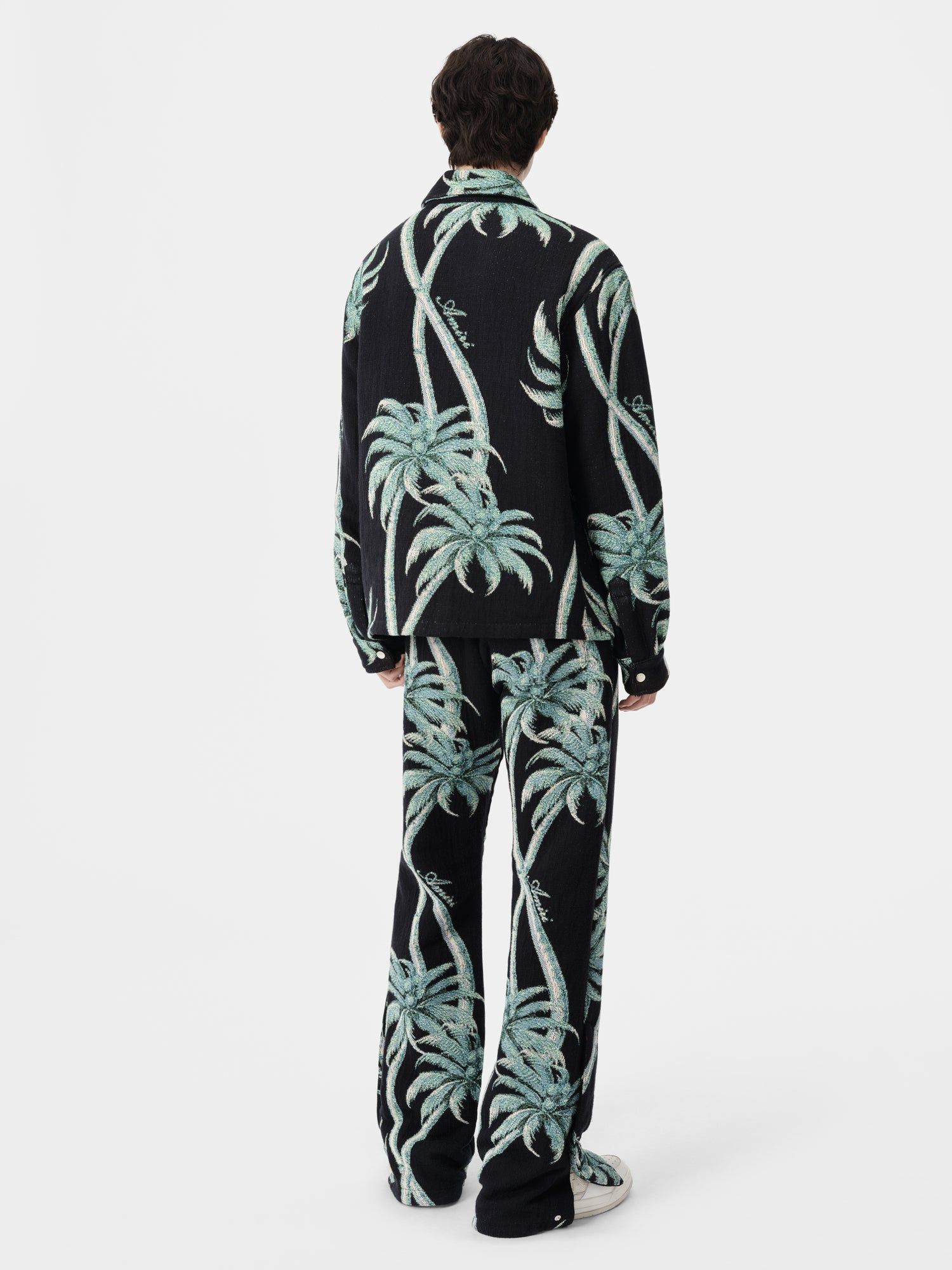 Amiri Twisted Palms Tapestry Pant Pantolon Erkek Siyah | MAO326901